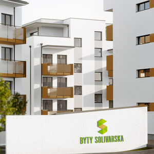 Vizualizácia - Novostavba Bytové domy Solivarská Prešov - Byty na predaj